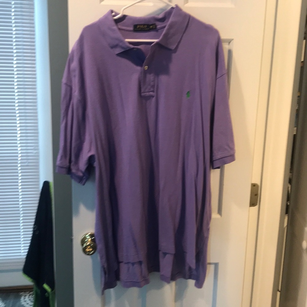 Purple Ralph Lerann polo shirt